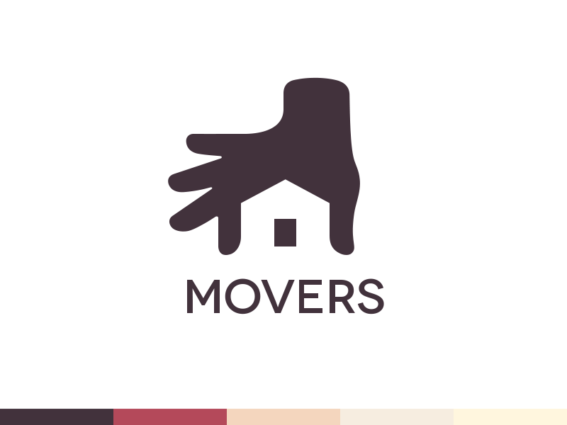 Movers Logo Design by Ramotion