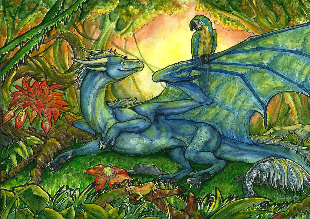 In the Jungle by Tir-Goldeness
