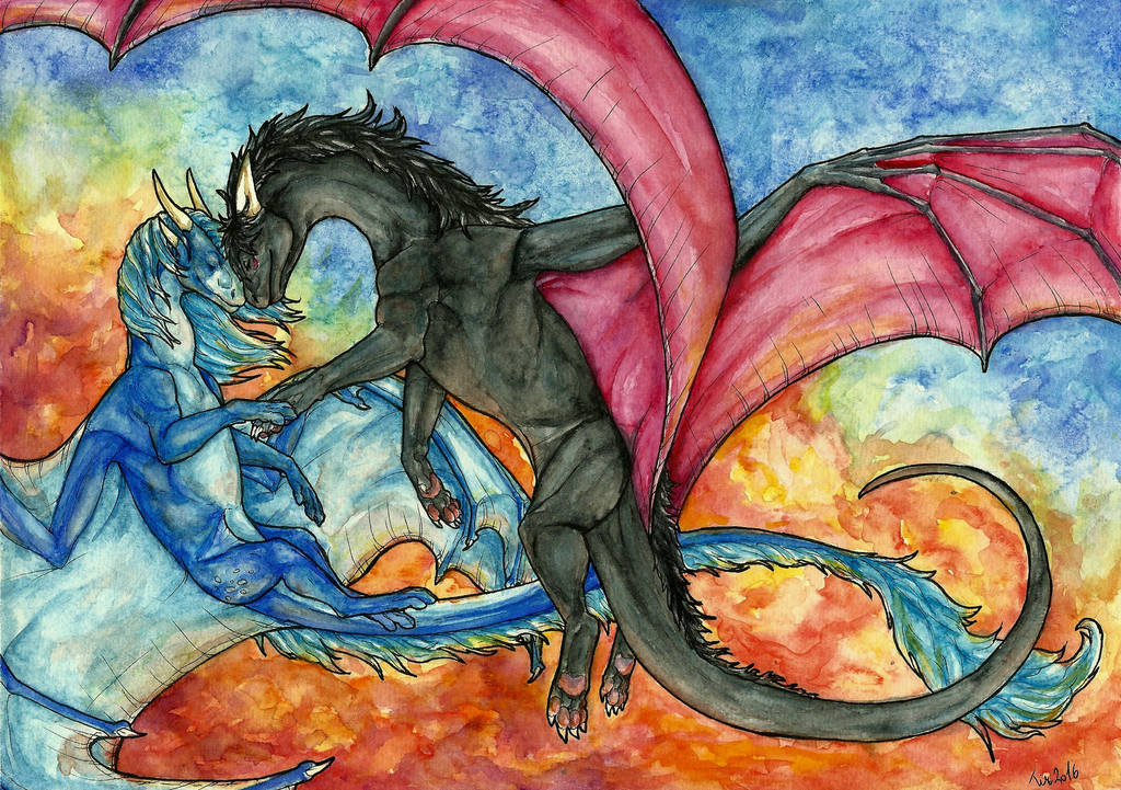 Together Flying by Tir-Goldeness