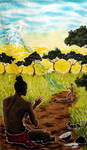 Detail2 African Creation myth by Nytlin
