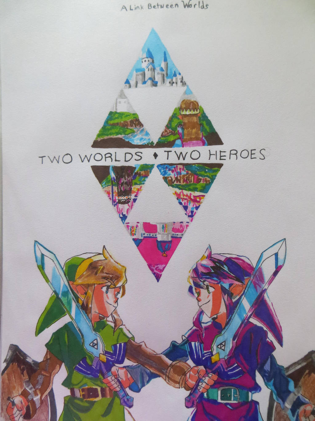 The Legend of Zelda: A link between Worlds by RhymeFox95