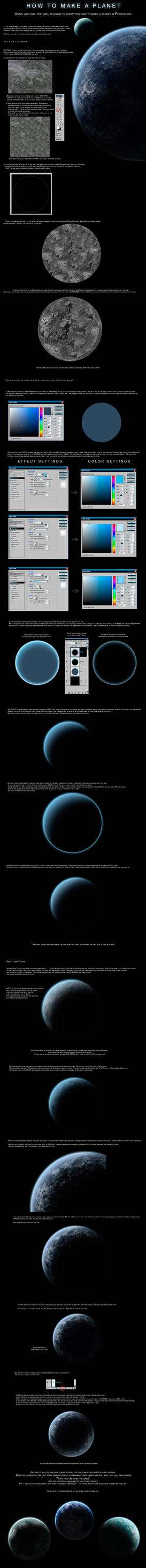 Planet Tutorial by dinyctis
