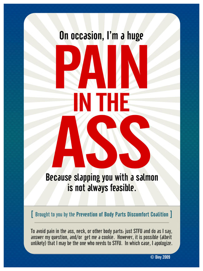 Pain in The Ass by dinyctis