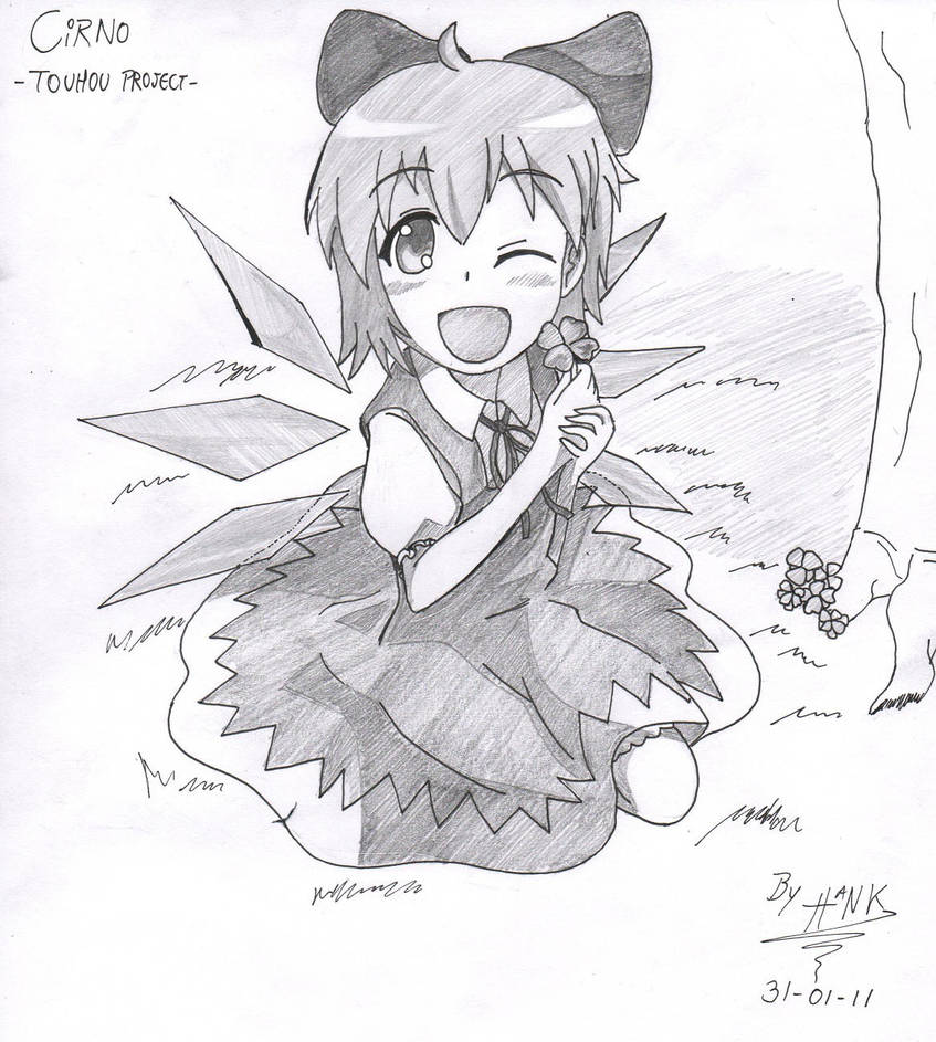 Cirno by Hank88