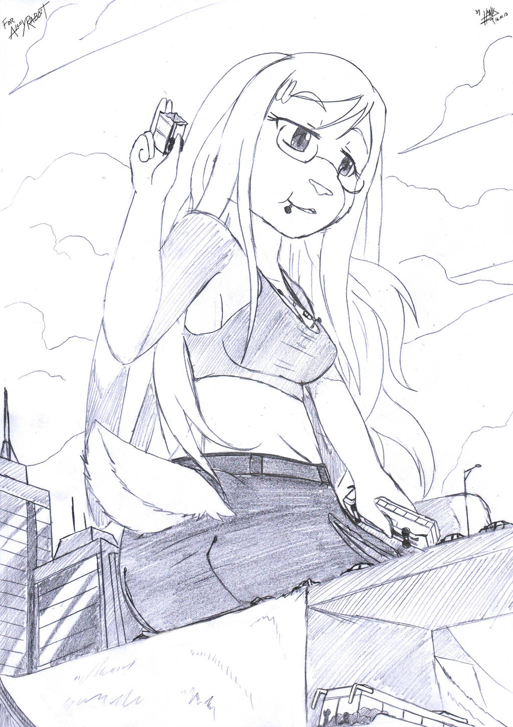 Mercury cosplays Kanade by Hank88