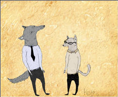 Business Animals. by cheetahwings