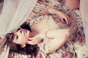 Roses and pearls by justina-m