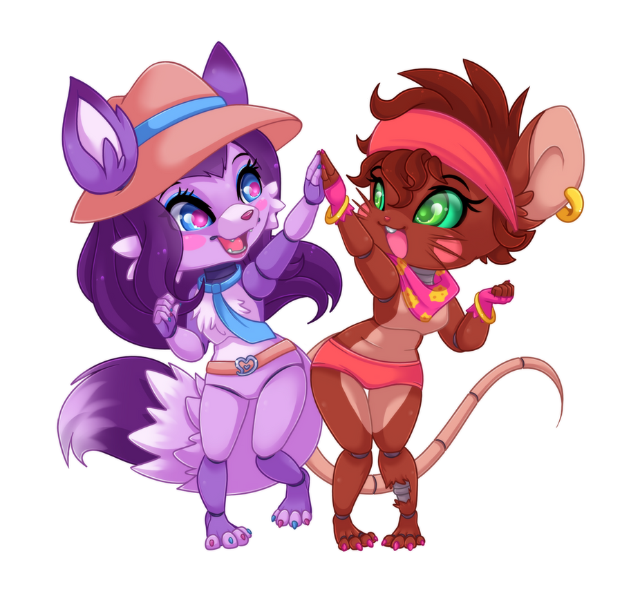 Charlie and Ruby by luna777