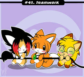 41. Teamwork by luna777