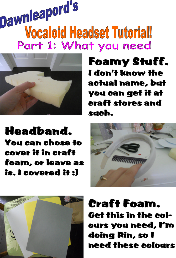 Vocaloid Headset Tut.: Part 1 by dawnleapord