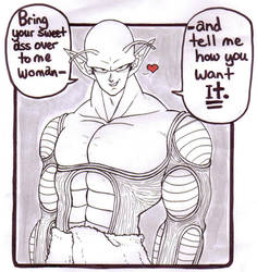 Suggestive Piccolo by kinkywinky