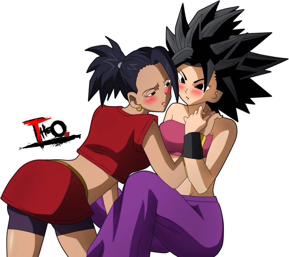 Kale and Caulifla by Theo001 on DeviantArt