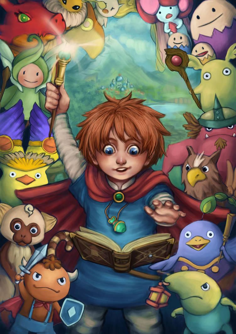 Ni No Kuni by Krikin