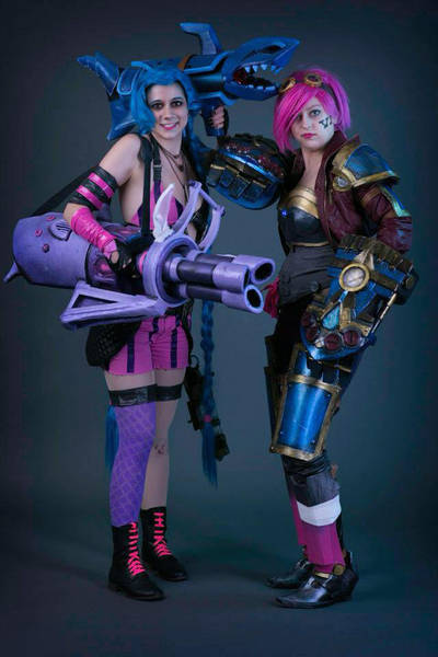 Vi And Jinx Anime Matsuri Cosplay Contest 2015 By Jillieen On
