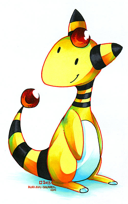 Ampharos by kurisquare