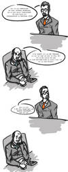 Gordon's Job Interview by JaxzDice