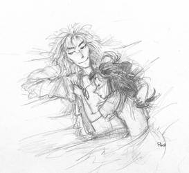 GND outtake: Snuggles by Pika-la-Cynique