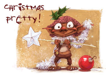 Goblin Christmas 03 by Pika-la-Cynique