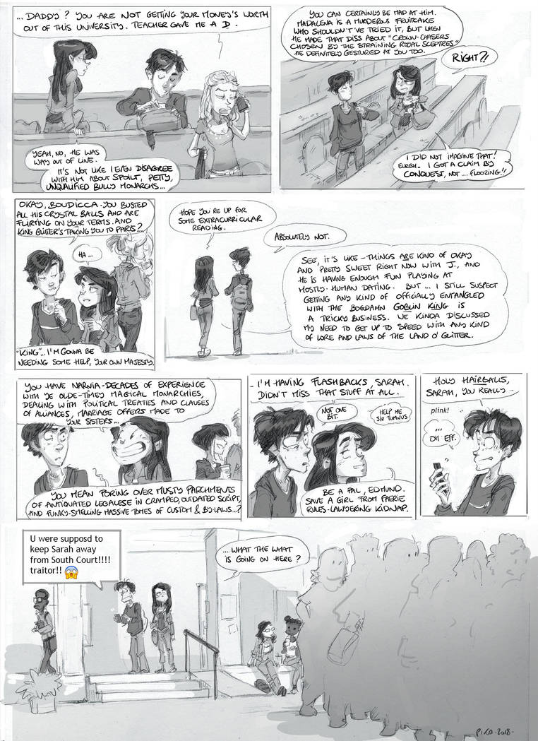 GND 316 - Small print, handwrit in Gothic Cursive by Pika-la-Cynique