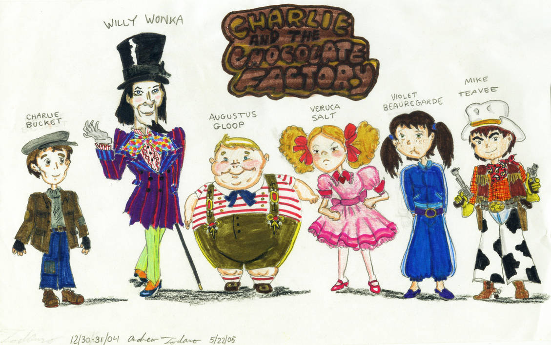 Charlie and the Chocolate Factory by andrewtodaro on DeviantArt
