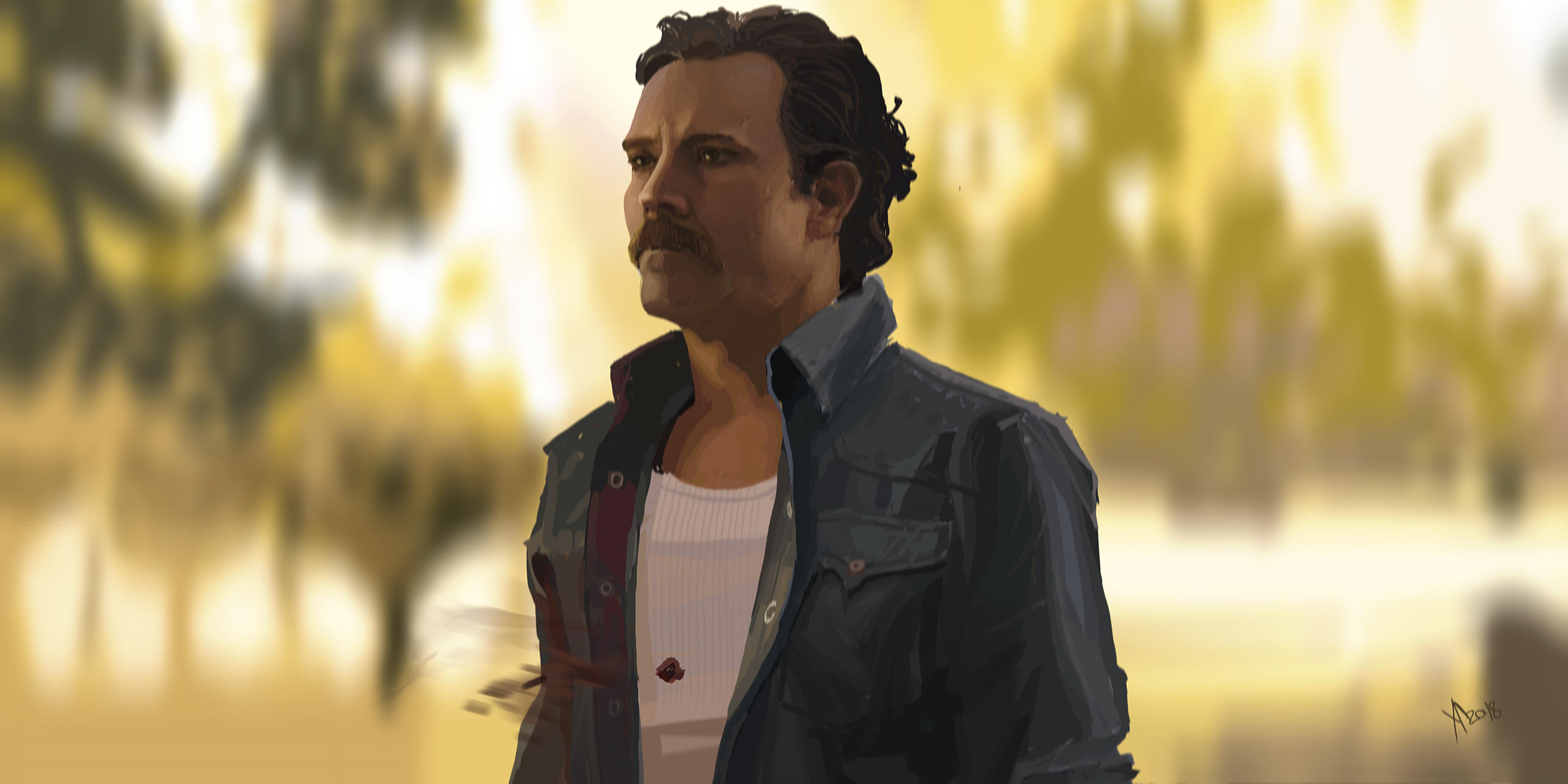 Riggs Dead by Weilard