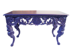 purple table stock by DoloresMinette