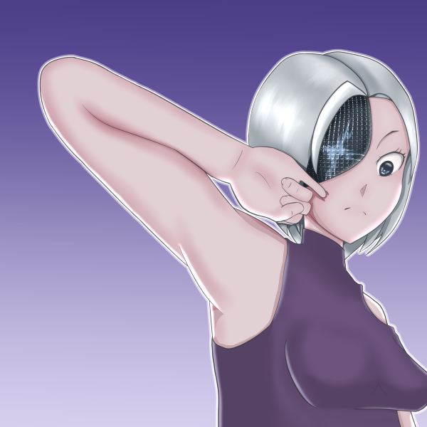Practice: A girl. #52 (21 November 2018) by khaospedia