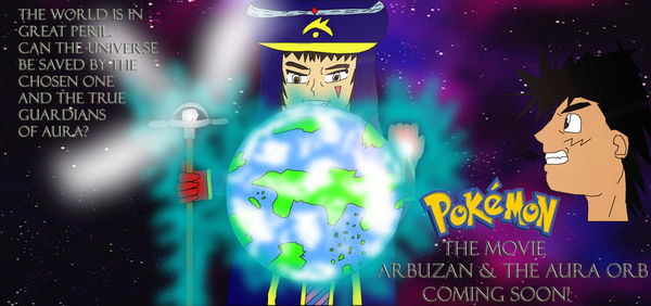 PKMN Arbuzan and the Aura Orb by TR-Kurt