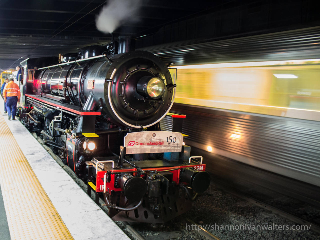 AC16 #221A at Ipswich Station by ShannonIWalters
