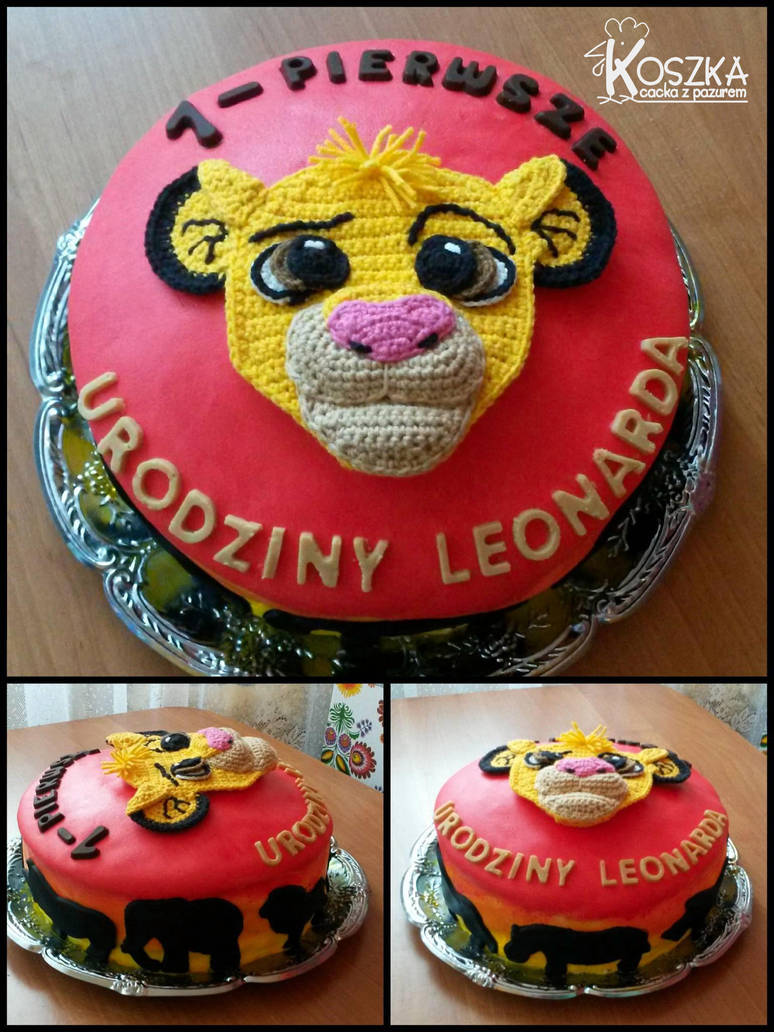 Lion King 1st Birthday Cake By Tinlady On Deviantart