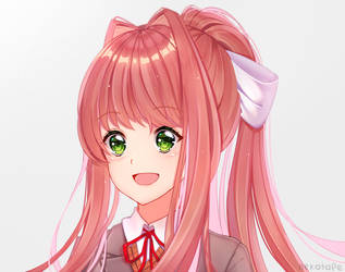 Monika DDLC by nekotape