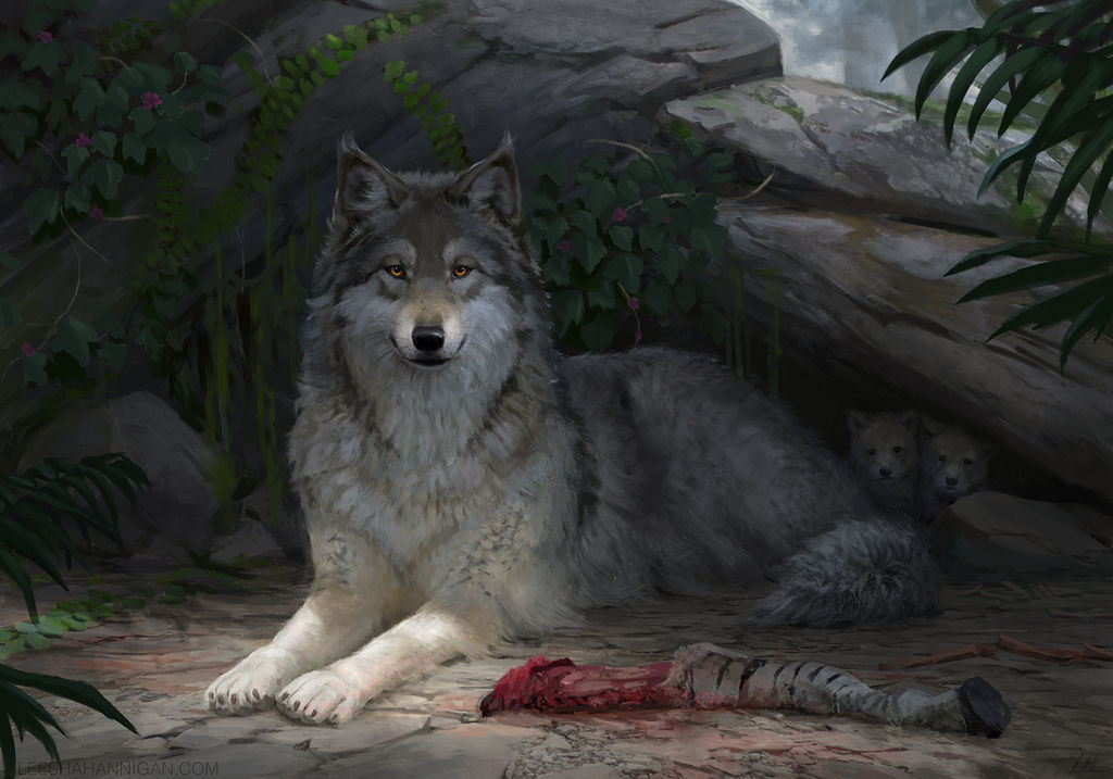 Pack Mother by LeeshaHannigan Pack Mother by LeeshaHannigan