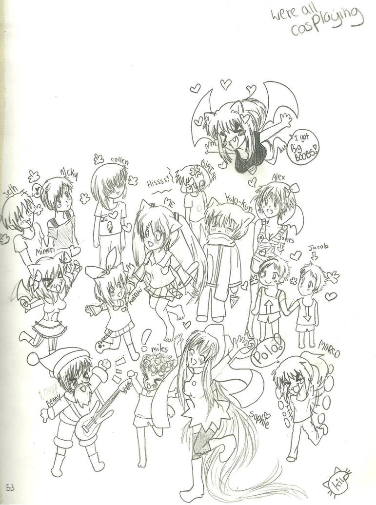 Halloween costume party by KiyaSparleVampire
