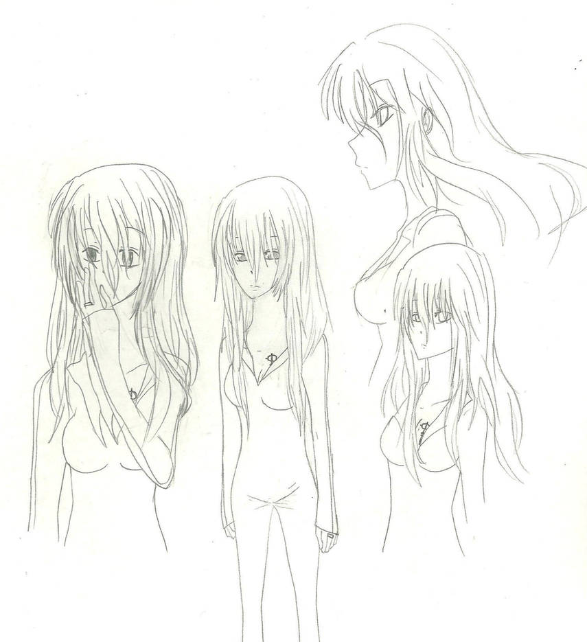 Mako Sketches by KiyaSparleVampire
