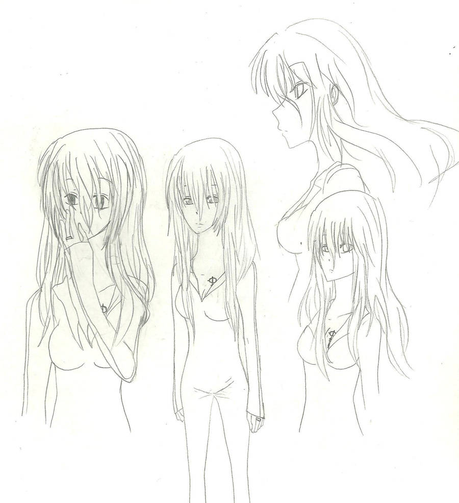 Mako Sketches by KiyaSparleVampire