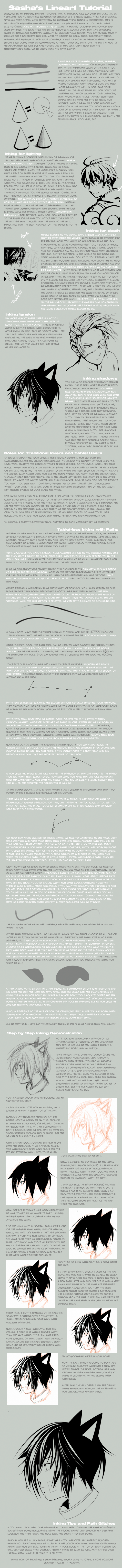 The Lineart Tutorial by sashas