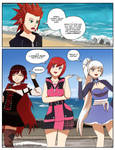 Sisterhood of the Combat Skirts ( KH3 / RWBY) by PhantomSkyler