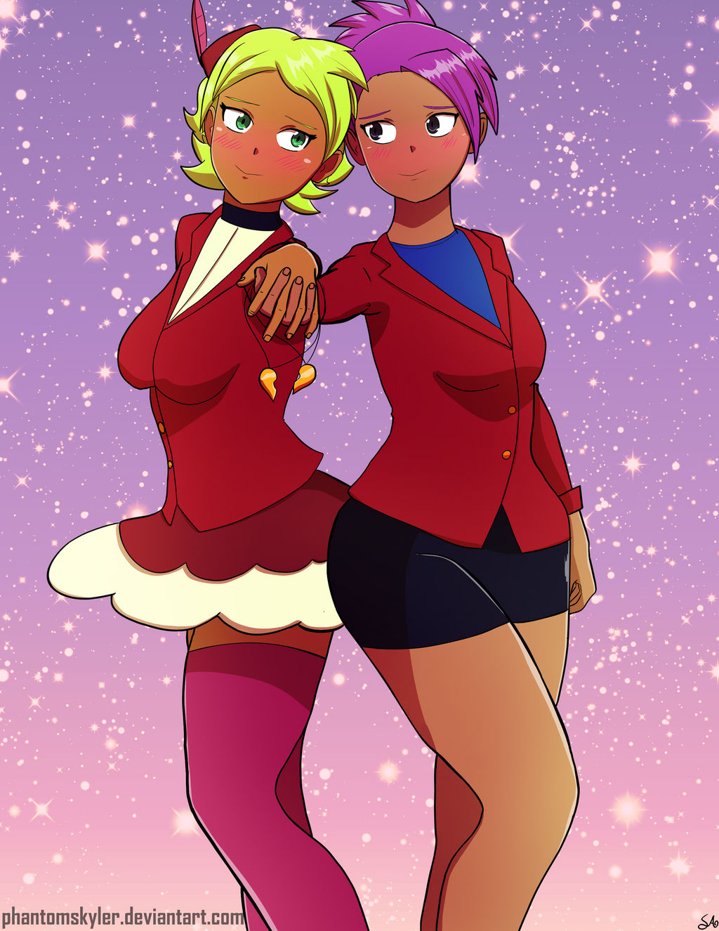 Together Again - EnidxElodie by PhantomSkyler
