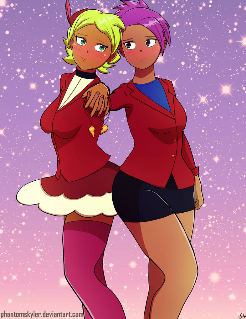 Together Again - EnidxElodie by PhantomSkyler