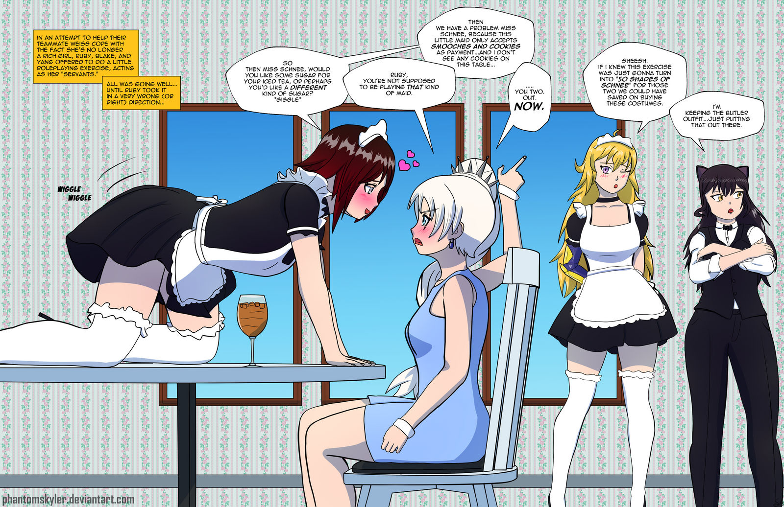 RWBY - Roleplay Gone Wrong [White Rose} by PhantomSkyler