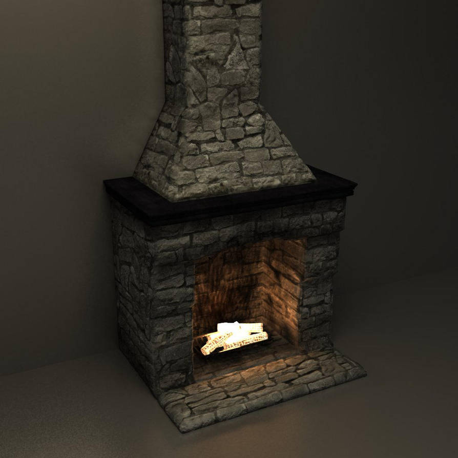 Old Fireplace 2 By Bressoster On Deviantart