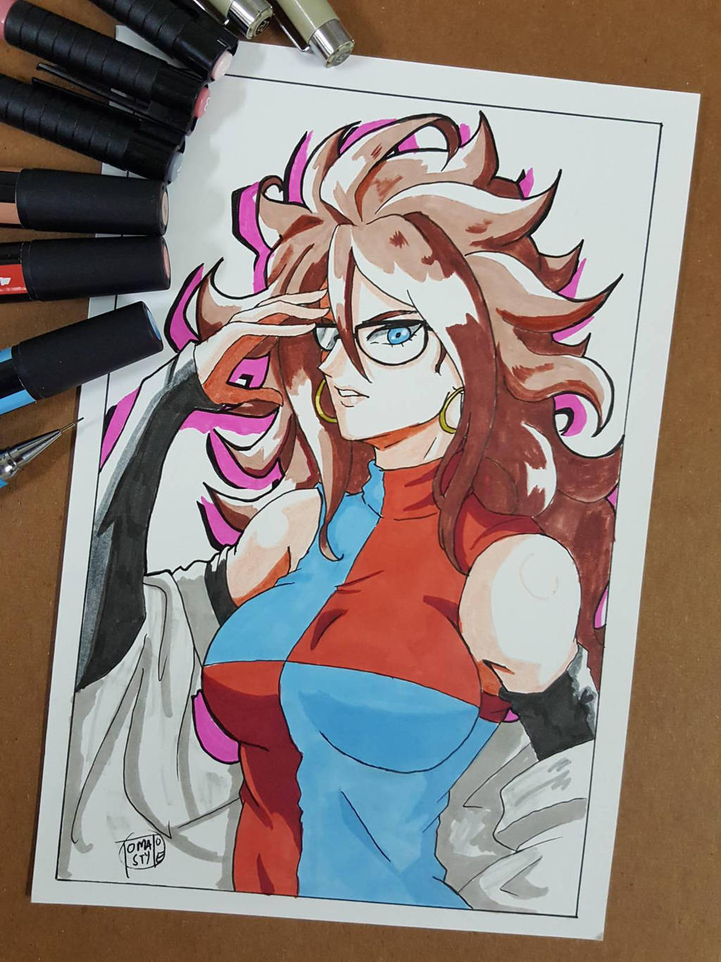 Day 265 android 21 by TomatoStyles on DeviantArt