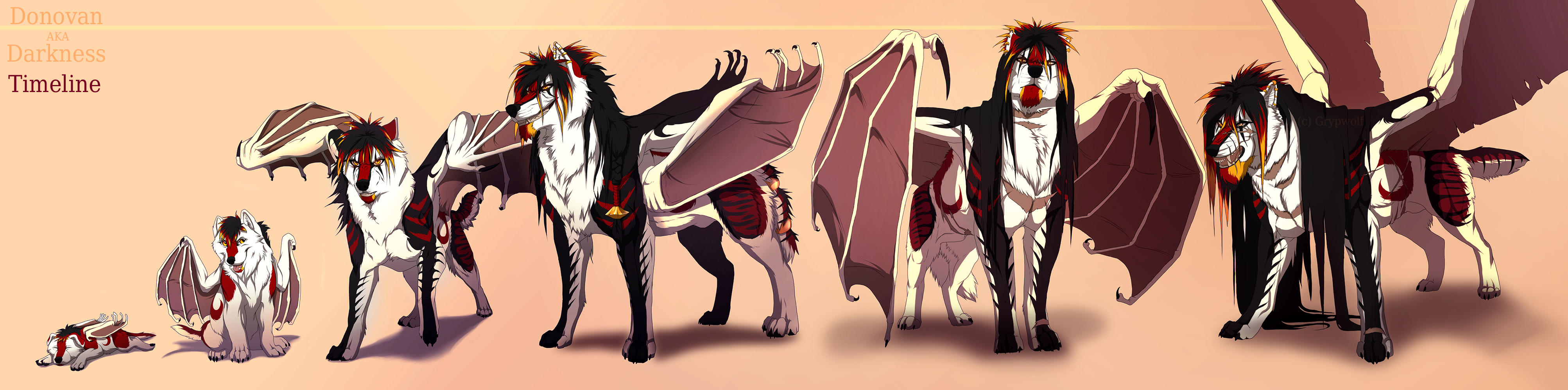 Darkness Timeline by Grypwolf