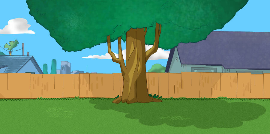 Phin Ferb Backyard draw by ME by Angelina747 on DeviantArt
