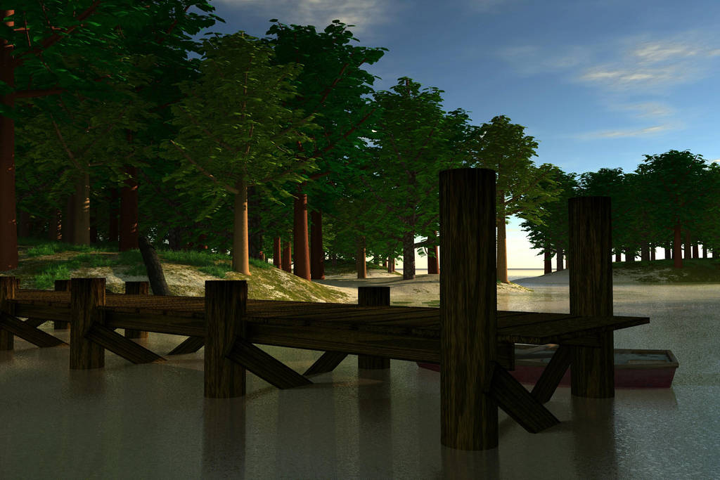 Picnic On the Pier by TemanCooke