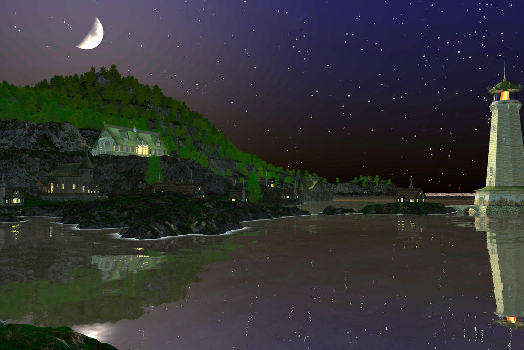 The Evening Stars by TemanCooke