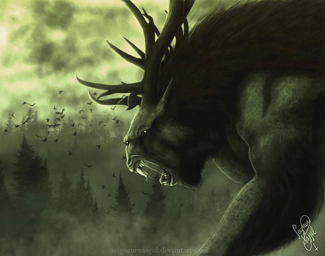 Fiend (the Witcher 3) by SeigneurNazgul on DeviantArt