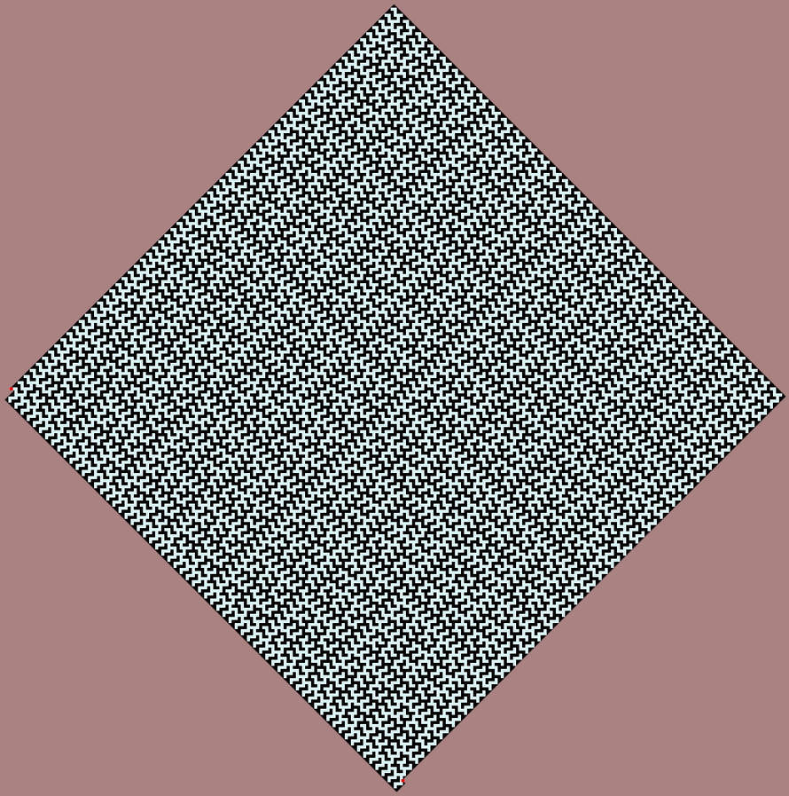 A space-filling curve by markdow