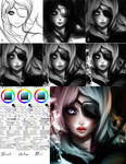 Paint tool SAI tutorial by ryky