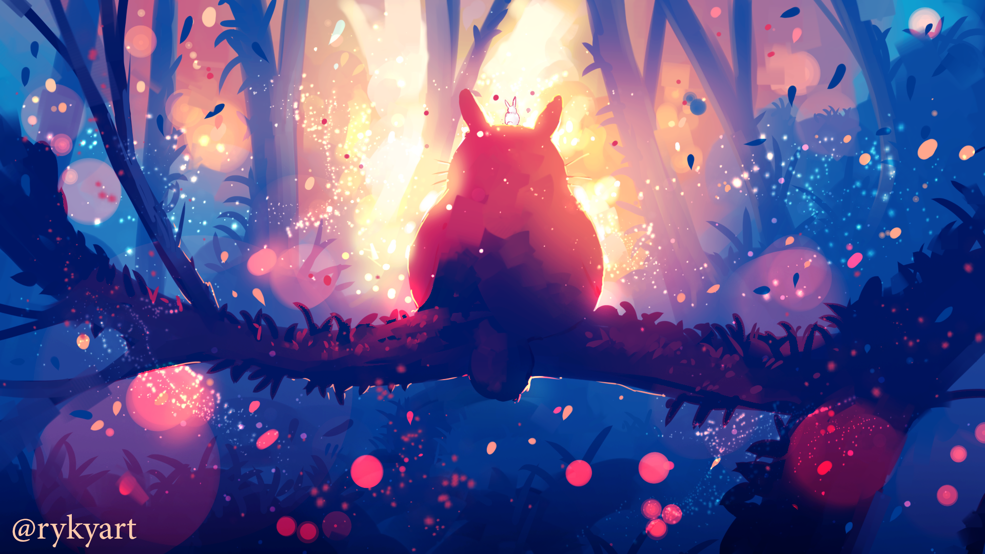 Totoro by ryky
